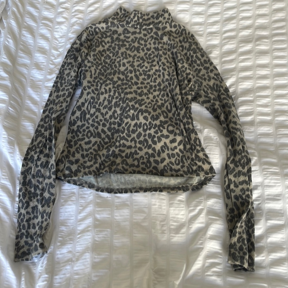 Mock neck sweater